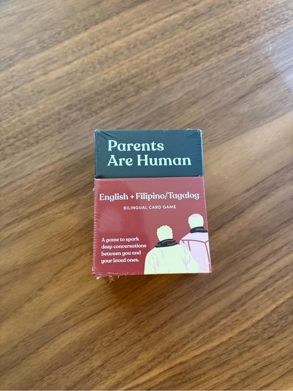 Bilingual Card Game - English & Filipino/Tagalog (Red, Black)
